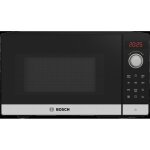 Bosch - serie 2 fel023ms2 micro - ondes comptoir micro - onde solo 20 l 800 w noir, acier inoxydable