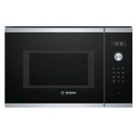 Bosch serie 6 bel554ms0 micro - ondes encastrable inox 25l