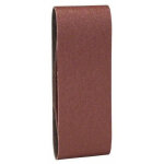 Bosch set de 3 bandes abrasives pour ponceuses � bande, qualit� rouge