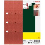 Bosch set de feuilles abrasives pour ponceuses vibrantes 25 pi�ces 8 trous (b + d) 93 x 230 mm 180 - ...