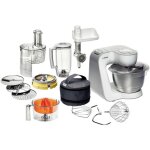 Bosch - styline robot culinaire 900 w 3, 9 l acier inoxydable, blanc