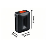 Bosch professional - support de ceinture bosch proclick holder - 1600a0265u Bosch professional - support de ceinture bosch proclick holder - 1600a0265u