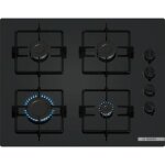 Bosch - table de cuisson a gaz s�rie 2 - 4 foyers - 52 x 59 x 5, 4 cm - pop6b6k30 - noir