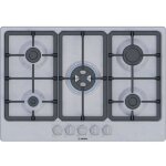 Bosch - table de cuisson a gaz s�rie 4 - 5 foyers - 52 x 75 x 4, 5 cm - pgq7b5k90 - inox