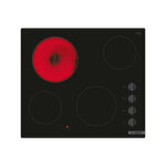 Bosch - table de cuisson vitroc�ramique 4 foyers commandes lat�rales