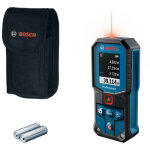 Bosch ? t�l�m�tre laser 40m ? pr�cision � 1, 5 mm ? protection ip65 contre l'eau et la poussi�re ? 601075000 ...