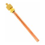 Vanne de charge avec tube 10 cm Ø6mm pour outillages - . . . Vanne de charge avec tube 10 cm Ø6mm pour outillages - . . .
