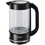 Bosch - twk70b03 bouilloire �lectrique 1, 7 l 2400 w noir, transparent