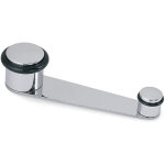 Bute de porte esau avec retenue r. 813 chrom