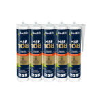 Bostik - mastic msp 108 polym�res blanc de fixation hautes performances x5