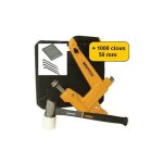 Bostitch - cloueur  parquet manuel mfn201 + 1000 clous 50mm