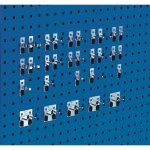 Bott - assortiment de porte - outils lxhmm 10croch. / 5croch. doubles / 15pinces simples 30 pcs. 10 crochets ... Bott - assortiment de porte - outils lxhmm 10croch. / 5croch. doubles / 15pinces simples 30 pcs. 10 crochets ...