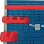 Bott - panneau perforés à fentes l990xl457 mm bleu gentiane, ral 5010 format large Bott - panneau perforés à fentes l990xl457 mm bleu gentiane, ral 5010 format large