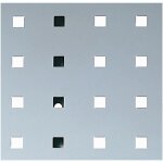 Bott - panneau perfor l457xl990 mm gris clair, ral 7035