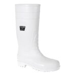 Botte s�curit� industrie alimentaire s4 portwest blanc 42