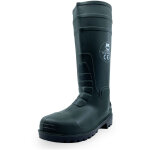 Bottes de s�curit� s5 verte hulk t39, bottes en pvc imperm�able & antid�rapante, coque acier - keli