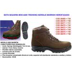 Bottes segarra mod. 6200 trekking impermables en daim marron t. 44