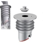 Bouchon anti odeur machine � laver, 35 - 40mm oint de tuyau de machine � laver, bouchon anti odeur machine ...