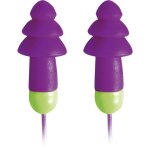 Bouchons d'oreille 30 db moldex rockets cord 6401 1 paire c64854