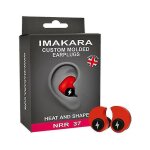 Bouchons d'oreilles insonoris�s moul�s par coutume pour tirer le sommeil de natation de voyage