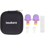 Bouchons d'oreilles silicone rechargeables anti - bruit pour dormir avec filtres acoustiques (20mm, 1 ...