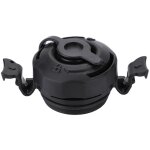 Bouchon de valve 3 en 1 pour matelas pneumatique intex, �tanche et s�curis�, noir