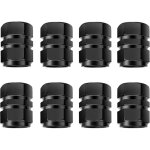 Bouchons de valve de pneu [8 pi�ces], enjoliveurs de roue en aluminium anti - poussi�re, marques de pneus ...