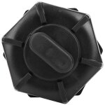 Bouchon de bouchon de vidange de canot gonflable vanne de vanne de vidange de bateau noir durable noir ...