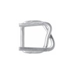 Boucle mtal galvanis pour feuillard 13mm - colis de 1000