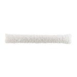 Boudin bas de porte 'su�de' 80cm blanc