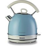 Bouilloire �lectrique 1, 7l acier bleu vintage - ariete