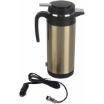 Bouilloire electriques, 1200ml 12v en acier inoxydable �lectrique bouilloire de voiture voiture tasse ...