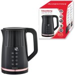 Bouilloire �lectrique avec contr�le de temp�rature 1, 7 l sans fil noire klausberg kb - 7896
