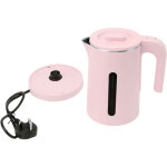 Bouilloire �lectrique inox 2000w 2l double paroi, arr�t automatique, sans bpa, prise uk 220v, rose pour ...