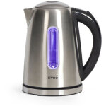 Bouilloire �lectrique livoo dod195 2200 w 1, 7 l inox avec base 360�