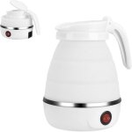Bouilloire �lectrique pliable 0. 6l, mini bouilloire pliable en silicone avec fond en acier inoxydable, ...