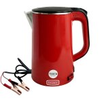 Langray ? bouilloire solaire 12v dc 1. 8l en acier inoxydable ? clip de batterie pour cuisson ? id�ale ...