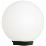 Boule globe pour lampadaire cm20 opale
