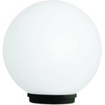 Boule globe pour lampadaire cm20 opale