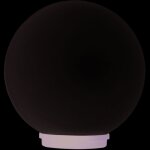 Boule globe pour lampadaire cm20 opale