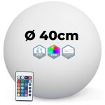 Boule led lumineuse multicolore 40cm sans fil fabriqu en