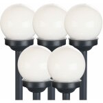Boule lumineuse solaire 10 cm boule lumineuse solaire jardin led d�coration de jardin boule solaire pour ...