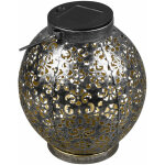 Boule solaire boule solaire antique en mtal pour jardin lampes solaires sphre pour l'extrieur, avec ...