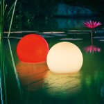 Esotec - boule solaire flottante ?=15cm set de 2 avec t�l�commande outdoor 102126