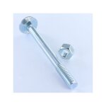 Vis express - boulon (vendu avec ecrou) trcc japy t�te ronde collet carr� m16x320 filetage partiel acier ...