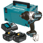 Boulonneuse � chocs 18v lxt 1050nm (2x5, 0 ah) en makpac - makita dtw1004rtj