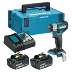 Boulonneuse � chocs 18v lxt 180 nm 1 / 2' (2x3, 0 ah) en makpac makita dtw181rfj