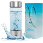 Bouteille d'eau � hydrog�ne, g�n�rateur de bouteille d'eau � hydrog�ne portable, �lectrolyse rapide en ...