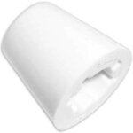 Bouton pendule blanc pour four de dietrich