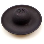 Bouton centrale noir cookeo pour pieces preparation. . .